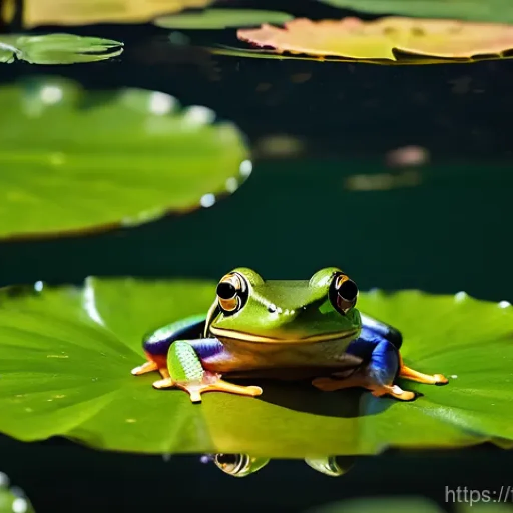 양서류 수질 관리 방법 - **Prompt 1: A Serene Amphibian Haven with Crystal Clear, Healthy Water**
A tranquil close-up of ...