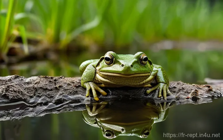 양서류 수질 관리 방법 - **Prompt 1: A Serene Amphibian Haven with Crystal Clear, Healthy Water**
A tranquil close-up of ... 양서류 수질 관리 방법 - **Prompt 1: A Serene Amphibian Haven with Crystal Clear, Healthy Water**
A tranquil close-up of ...